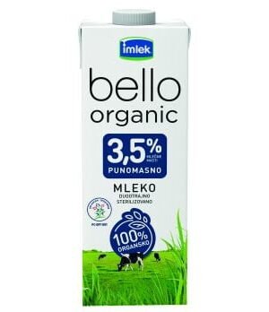 Organsko Mleko Dugotrajno 3.5% Bello 1L