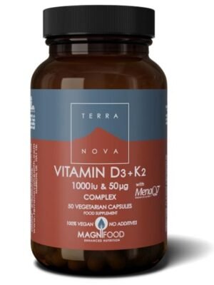 Prirodni Vitamin D3+K2 TerraNova 50 kapsula