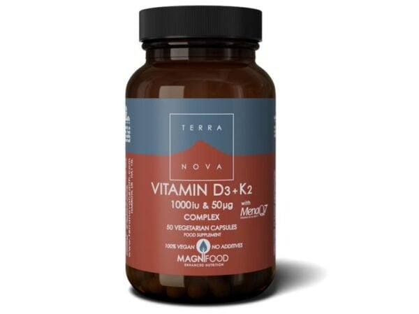 prirodni vitamin D3K2 terranova 50 kapsula