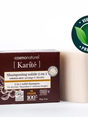 Organski Čvrsti Šampon za Suvu Kosu 2u1 Gravier Cosmo Naturel 85g