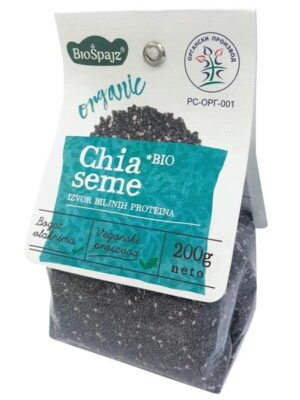 Organska Čia (Chia) Seme Bio Špajz 200g