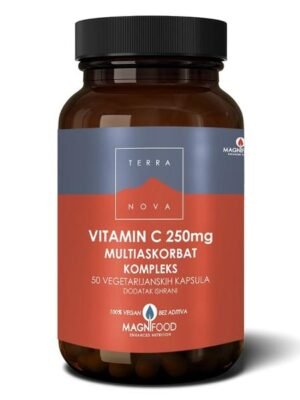 Prirodni Vitamin C 250mg Multiaskorbat Kompleks TerraNova 50 kapsula