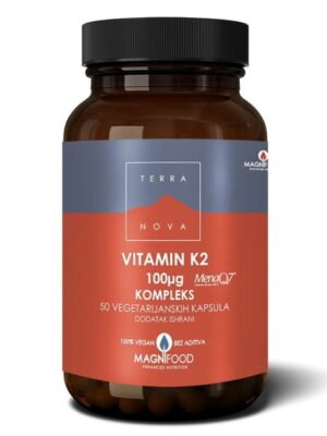 Prirodni Vitamin K2 100ug TerraNova 50 kapsula