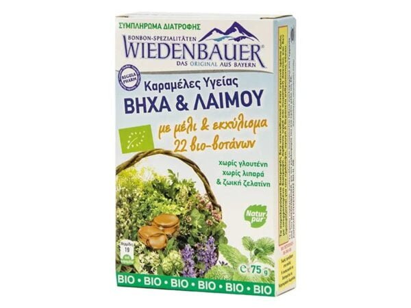 organske bombone od 20 biljaka wiedenbauer 75g