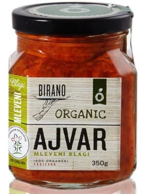 Organski Ajvar Mleveni Blagi Strela 350g