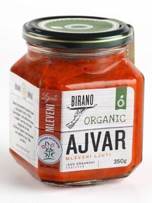 Organski Ajvar Mleveni Ljuti Strela 350g