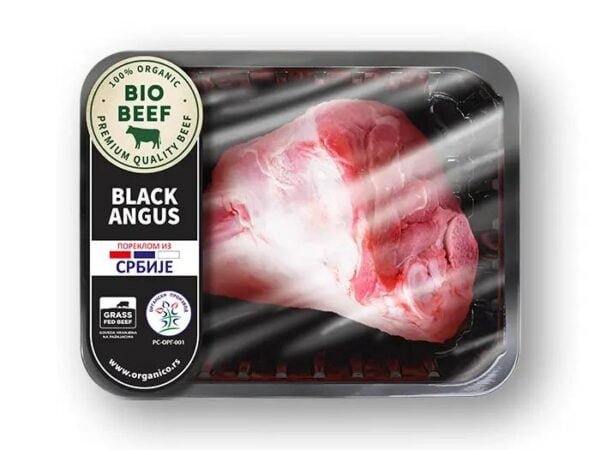 Organska juneca kolenica bk Black Angus bio beef 500g