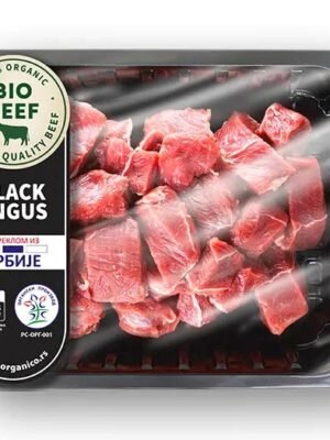 Organska Junetina Meso za Gulaš Black Angus Bio Beef 500g