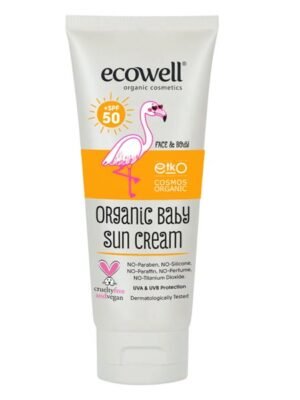 Organska Baby Krema za Sunčanje Faktor 50 Ecowell 110g