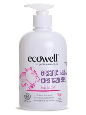 Organski Gel za Čišćenje Kože Beba Ecowell 500ml