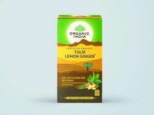 Organski Čaj Tulsi Limun Đumbir India Organic 25 kesica