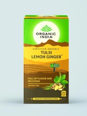 Organski Čaj Tulsi Limun Đumbir India Organic 25 kesica
