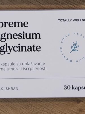Supreme Magnesium Bisglycinate Totally Wellness 30 kapsula
