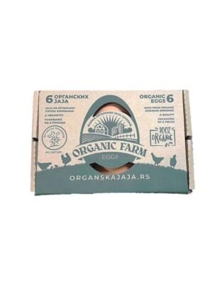 Organska Jaja Selevac 6 komada