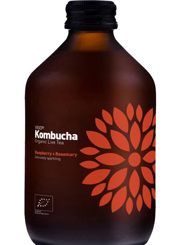 Organska Kombuha Malina i Ruzmarin Vigo 330ml Organska Kombuha Malina i Ruzmarin Vigo 330ml