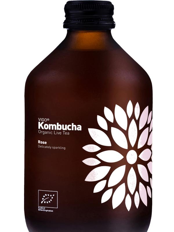 Organska Kombuha Ruza Vigo 330ml Organska Kombuha Ruza Vigo 330ml
