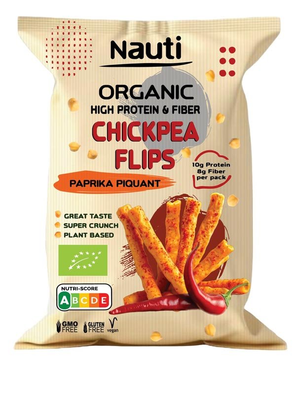 Organski Flips Od Leblebije Pikant Bez Glutena Nauti 55g Organski Flips Od Leblebije Pikant Bez Glutena Nauti 55g